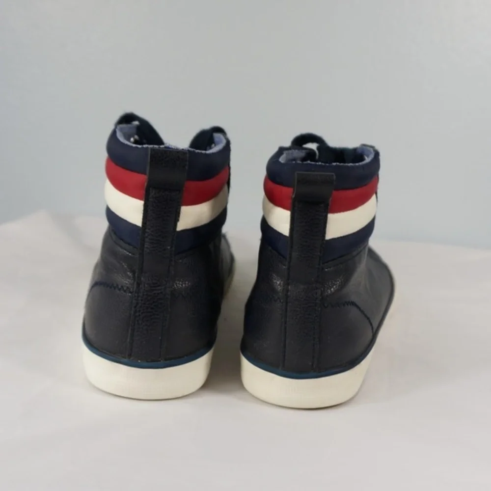 Tommy Hilfiger Dennis Mill Boys High Top Sneakers Size 2